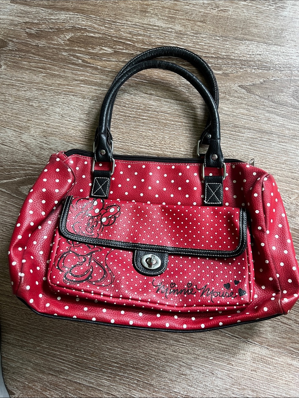 Minnie Mouse Red Polka Dot Handbag